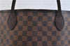 Authentic Louis Vuitton Damier Neverfull MM Shoulder Tote Bag N41358 LV 9392E