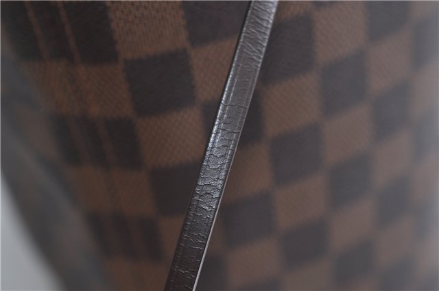 Authentic Louis Vuitton Damier Neverfull MM Shoulder Tote Bag N41358 LV 9392E