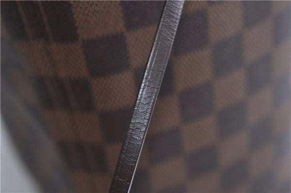 Authentic Louis Vuitton Damier Neverfull MM Shoulder Tote Bag N41358 LV 9392E
