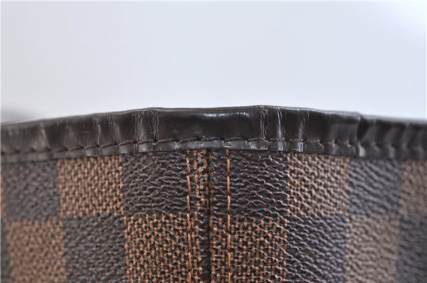 Authentic Louis Vuitton Damier Neverfull MM Shoulder Tote Bag N41358 LV 9392E