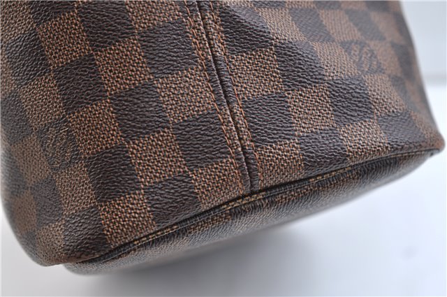 Authentic Louis Vuitton Damier Neverfull MM Shoulder Tote Bag N41358 LV 9392E