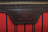 Authentic Louis Vuitton Damier Neverfull MM Shoulder Tote Bag N41358 LV 9392E