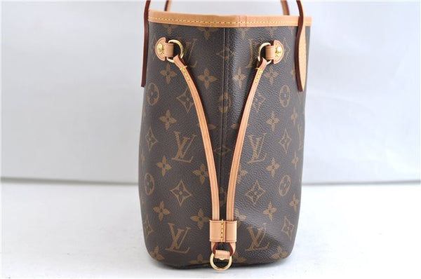 Authentic Louis Vuitton Monogram Neverfull PM Tote Bag Pink M41245 LV 9397E