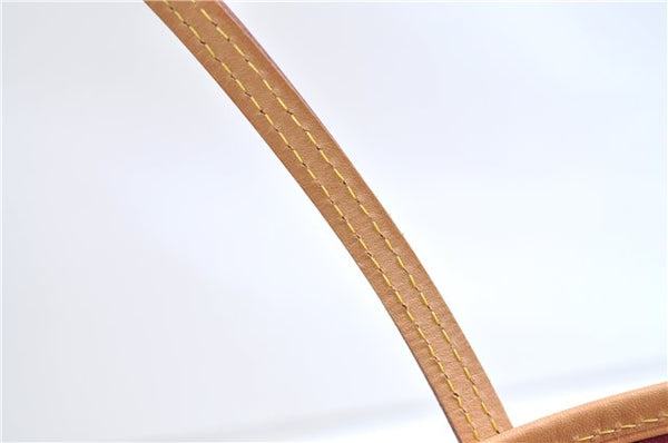 Authentic Louis Vuitton Monogram Neverfull PM Tote Bag Pink M41245 LV 9397E