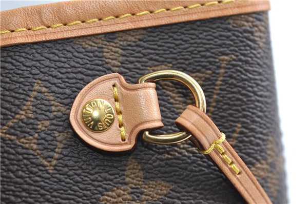 Authentic Louis Vuitton Monogram Neverfull PM Tote Bag Pink M41245 LV 9397E