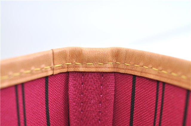 Authentic Louis Vuitton Monogram Neverfull PM Tote Bag Pink M41245 LV 9397E
