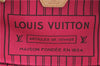 Authentic Louis Vuitton Monogram Neverfull PM Tote Bag Pink M41245 LV 9397E