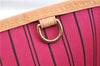 Authentic Louis Vuitton Monogram Neverfull PM Tote Bag Pink M41245 LV 9397E