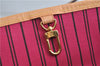 Authentic Louis Vuitton Monogram Neverfull PM Tote Bag Pink M41245 LV 9397E