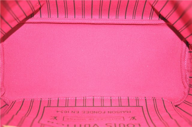 Authentic Louis Vuitton Monogram Neverfull PM Tote Bag Pink M41245 LV 9397E