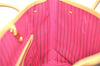 Authentic Louis Vuitton Monogram Neverfull PM Tote Bag Pink M41245 LV 9397E