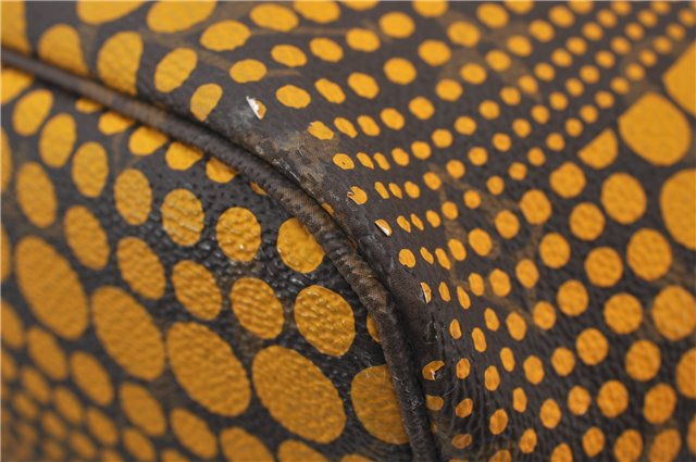 Auth Louis Vuitton Monogram Wave Neverfull MM Tote Bag Yellow M40685 LV 9398E