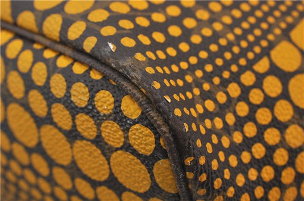 Auth Louis Vuitton Monogram Wave Neverfull MM Tote Bag Yellow M40685 LV 9398E