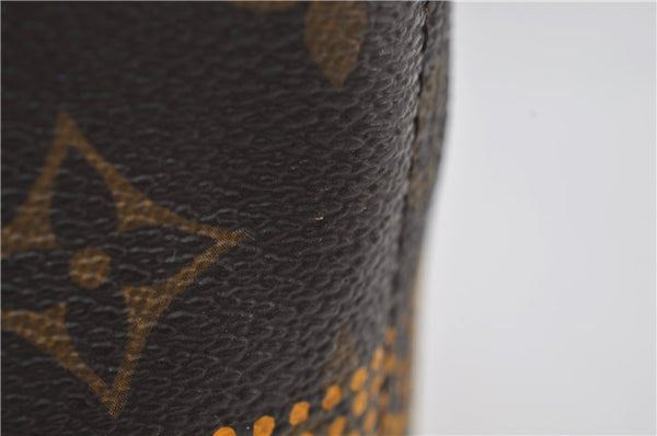 Auth Louis Vuitton Monogram Wave Neverfull MM Tote Bag Yellow M40685 LV 9398E