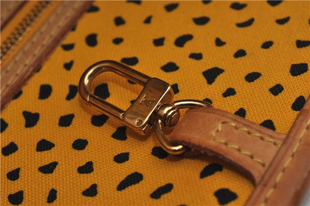 Auth Louis Vuitton Monogram Wave Neverfull MM Tote Bag Yellow M40685 LV 9398E