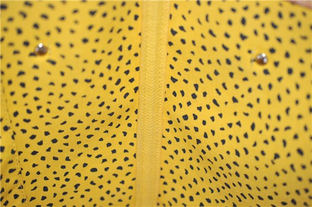 Auth Louis Vuitton Monogram Wave Neverfull MM Tote Bag Yellow M40685 LV 9398E