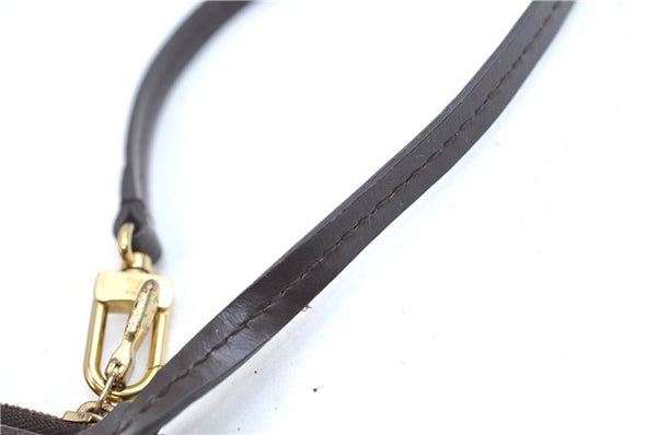 Authentic Louis Vuitton Damier Neverfull Pouch Purse Clutch Bag LV 9404E