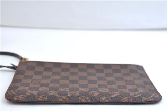 Authentic Louis Vuitton Damier Neverfull Pouch Purse Clutch Bag LV 9404E