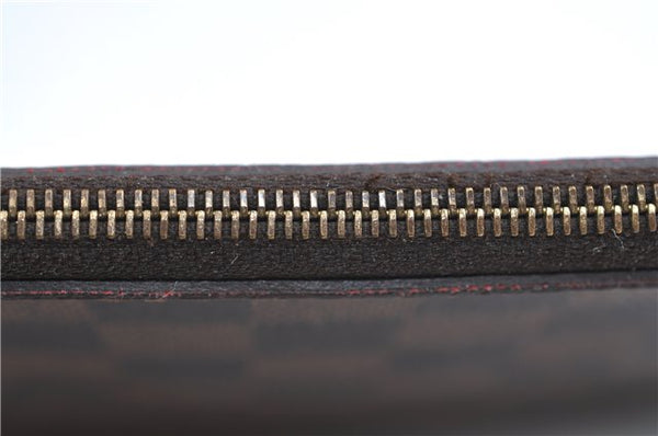 Authentic Louis Vuitton Damier Neverfull Pouch Purse Clutch Bag LV 9404E