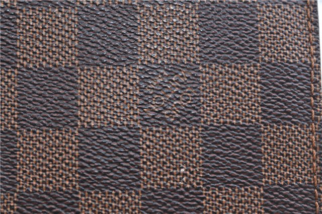 Authentic Louis Vuitton Damier Neverfull Pouch Purse Clutch Bag LV 9404E