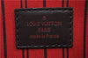 Authentic Louis Vuitton Damier Neverfull Pouch Purse Clutch Bag LV 9404E