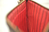 Authentic Louis Vuitton Damier Neverfull Pouch Purse Clutch Bag LV 9404E