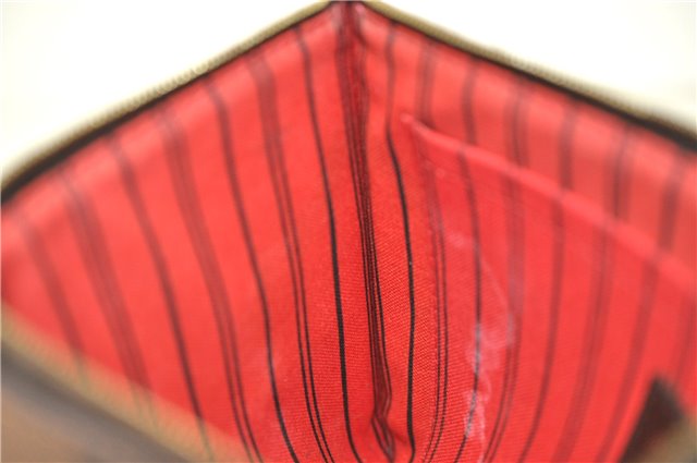 Authentic Louis Vuitton Damier Neverfull Pouch Purse Clutch Bag LV 9404E