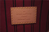 Authentic Louis Vuitton Monogram Neverfull Pouch Purse Clutch Bag Pink LV 9405E