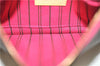 Authentic Louis Vuitton Monogram Neverfull Pouch Purse Clutch Bag Pink LV 9405E