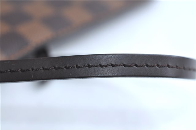 Authentic Louis Vuitton Damier Neverfull Pouch Purse Clutch Bag LV 9406E