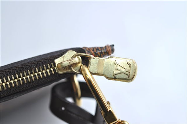 Authentic Louis Vuitton Damier Neverfull Pouch Purse Clutch Bag LV 9406E