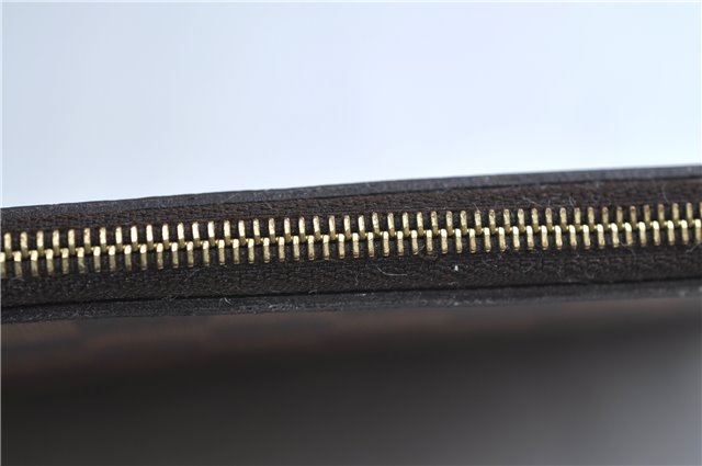 Authentic Louis Vuitton Damier Neverfull Pouch Purse Clutch Bag LV 9406E