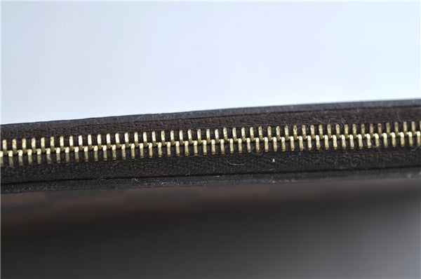 Authentic Louis Vuitton Damier Neverfull Pouch Purse Clutch Bag LV 9406E