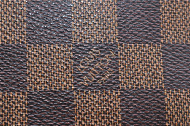 Authentic Louis Vuitton Damier Neverfull Pouch Purse Clutch Bag LV 9406E