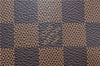 Authentic Louis Vuitton Damier Neverfull Pouch Purse Clutch Bag LV 9406E