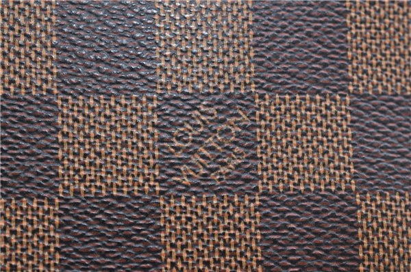 Authentic Louis Vuitton Damier Neverfull Pouch Purse Clutch Bag LV 9406E