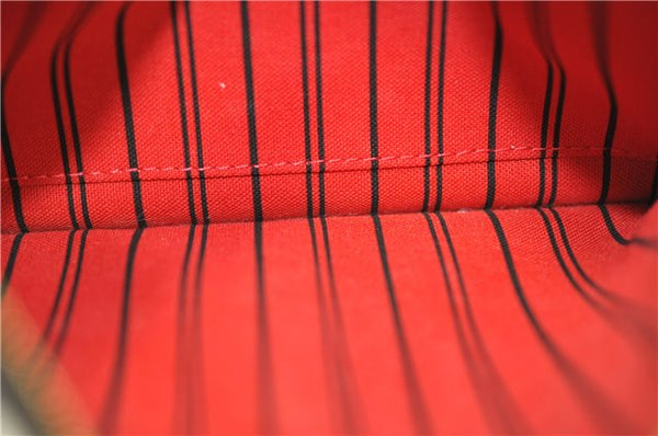 Authentic Louis Vuitton Damier Neverfull Pouch Purse Clutch Bag LV 9406E