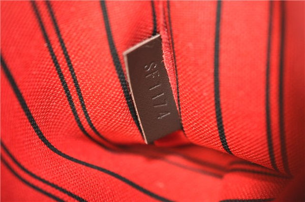 Authentic Louis Vuitton Damier Neverfull Pouch Purse Clutch Bag LV 9406E