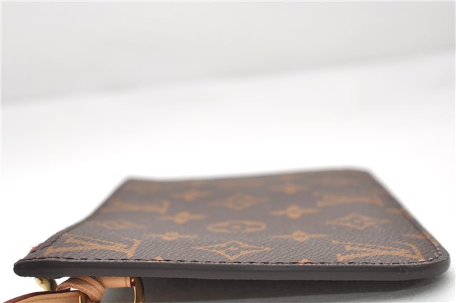 Authentic Louis Vuitton Monogram Neverfull Pouch Purse Clutch Bag Pink LV 9407E