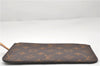 Authentic Louis Vuitton Monogram Neverfull Pouch Purse Clutch Bag Pink LV 9407E