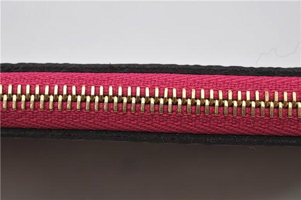 Authentic Louis Vuitton Monogram Neverfull Pouch Purse Clutch Bag Pink LV 9407E