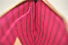Authentic Louis Vuitton Monogram Neverfull Pouch Purse Clutch Bag Pink LV 9407E