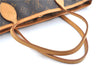 Authentic Louis Vuitton Monogram Neverfull PM Shoulder Tote Bag M40155 LV 9431A