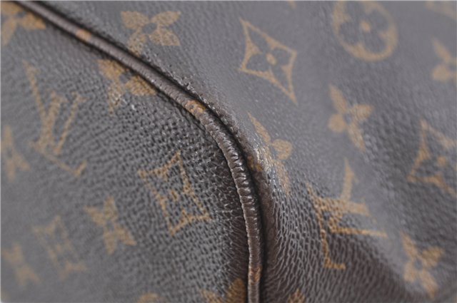 Authentic Louis Vuitton Monogram Neverfull PM Shoulder Tote Bag M40155 LV 9431A