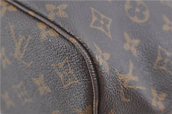 Authentic Louis Vuitton Monogram Neverfull PM Shoulder Tote Bag M40155 LV 9431A