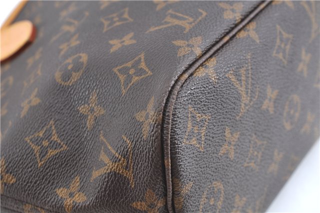 Authentic Louis Vuitton Monogram Neverfull PM Shoulder Tote Bag M40155 LV 9431A