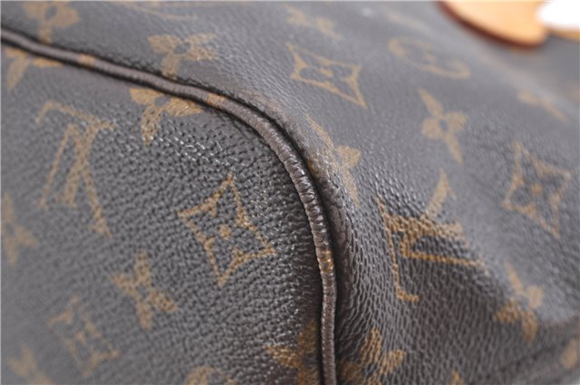 Authentic Louis Vuitton Monogram Neverfull PM Shoulder Tote Bag M40155 LV 9431A