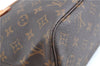 Authentic Louis Vuitton Monogram Neverfull PM Shoulder Tote Bag M40155 LV 9431A