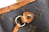 Authentic Louis Vuitton Monogram Neverfull PM Shoulder Tote Bag M40155 LV 9431A