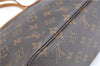 Authentic Louis Vuitton Monogram Neverfull PM Shoulder Tote Bag M40155 LV 9431A